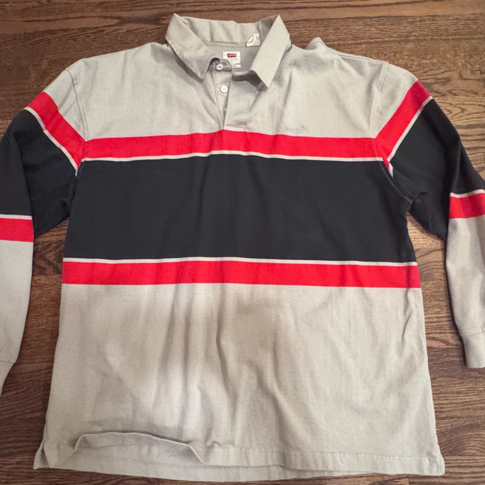Levi's Rugby Shirt - Long Sleeve Polo
